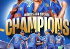 महिला टी-20 एशिया कप 2026 की चौंपियन बनी भारतीय टीम, वित्त मंत्री ओपी चौधरी ने दी बधाई