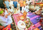 मुख्यमंत्री भजनलाल शर्मा ने बाबा रामदेव मंदिर में किए दर्शन, पावन समाधि पर की पूजा-अर्चना