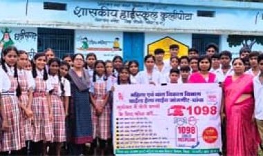 बाल विवाह रोकथाम को लेकर जागरूकता अभियान, विद्यार्थियों ने लिया बाल विवाह के खिलाफ संकल्प