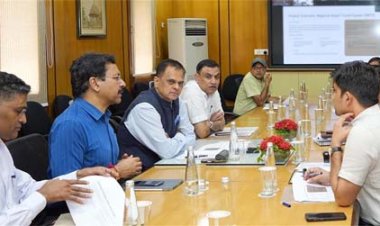 नमो भारत रेल कारिडोर प्रोजेक्ट के बावल-बहरोड़ आरआरटीएस की पूरक विस्तृत परियोजना की मुख्य सचिव ने की समीक्षा