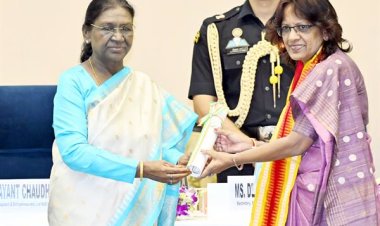 राष्ट्रपति मुर्मु ने शिक्षक दिवस पर मध्यप्रदेश के 6 शिक्षकों को किया सम्मानित