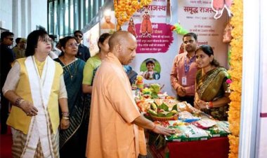 राजस्थान की पोषण स्टाल की राष्ट्रीय स्तर पर सराहना, वाराणसी में लगा स्टॉल बना आकर्षण का केंद्र