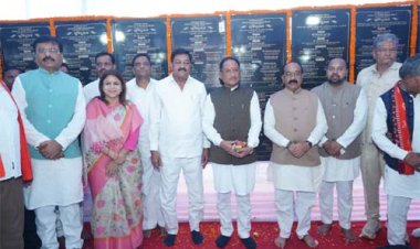 मुख्यमंत्री विष्णु देव साय ने बेमेतरा जिले को दी 183 करोड़ के विकास कार्यों की सौगात