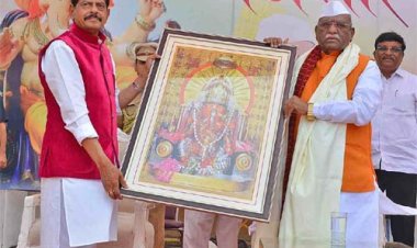राज्यपाल ने गणेशोत्सव समारोह में भाग लिया