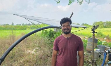 सेवा संकल्प से संवर रहा जीवन: सौर सुजला योजना से अनूप तिग्गा की खेती को मिला नया संबल