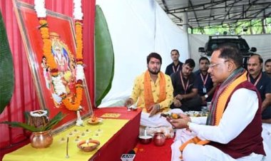 सृजन, कौशल और श्रम के सम्मान का संदेश देती है भगवान विश्वकर्मा की आराधना: मुख्यमंत्री विष्णु देव साय