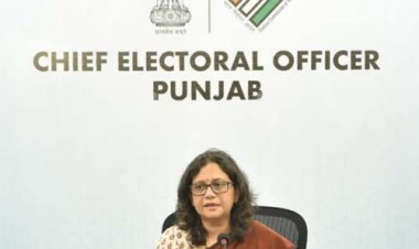 भारतीय चुनाव आयोग द्वारा पंजाब राज्य के स्पेशल इंटेंसिव रिवीजन कार्यक्रम में आंशिक संशोधन : सीईओ अनिंदिता मित्रा
