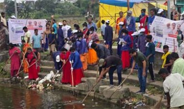 सेवा संकल्प अभियानः जनभागीदारी से संवरा दीवान तालाब, स्वच्छता के लिए आगे आए शहरवासी