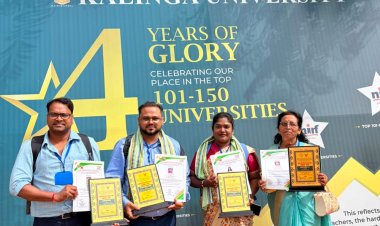 शिक्षा के क्षेत्र में नवाचार एवं उल्लेखनीय योगदान के लिए चार शिक्षक सम्मानित