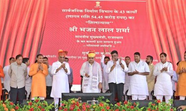 CM भजनलाल का खैरथल-तिजारा दौरा: 117 करोड़ रुपये के 95 विकास कार्यों का किया लोकार्पण एवं शिलान्यास