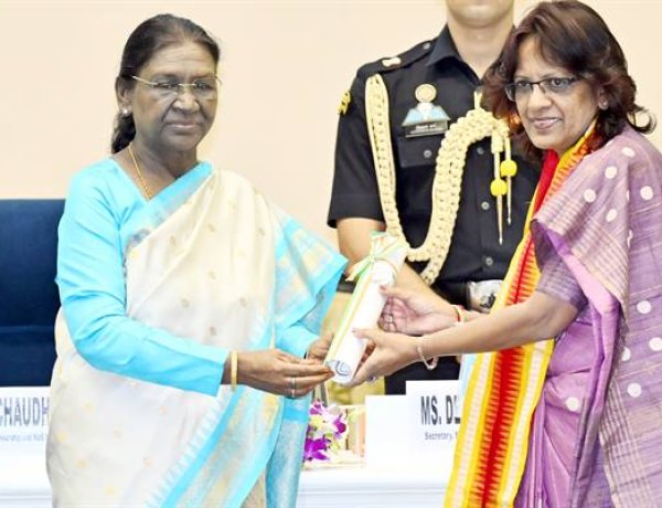 राष्ट्रपति मुर्मु ने शिक्षक दिवस पर मध्यप्रदेश के 6 शिक्षकों को किया सम्मानित