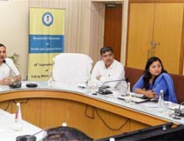 राजस्थान के टेक्सटाइल एवं अपैरल क्षेत्र को वैश्विक बाजार से जोड़ने पर हुई चर्चा