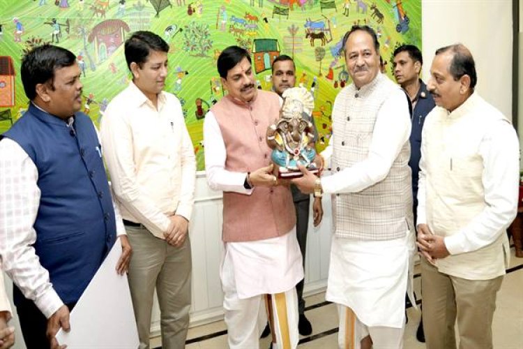मुख्यमंत्री डॉ. यादव ने "माटी गणेश-सिद्ध गणेश" अभियान का किया शुभारंभ