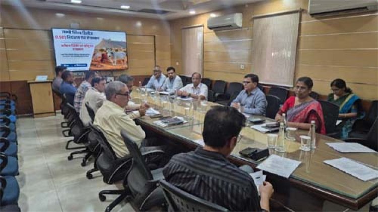 लंपी रोग की रोकथाम एवं नियंत्रण के लिए अंतर-विभागीय समन्वय बैठक आयोजित