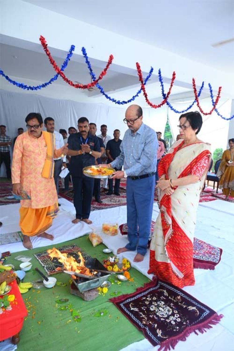 लोकभवन में मनाया गया विश्वकर्मा जयंती