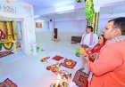 मुख्यमंत्री भजनलाल शर्मा ने शारदीय नवरात्र स्थापना पर की पूजा-अर्चना, प्रदेशवासियों को दी शुभकामनाएं,