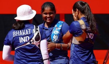 एशियन गेम्स 2026 में अंकिता भगत, कुमकुम अनिल मोहोद और कीर्ति ने महिला टीम स्पर्धा में भारत को दिलाया पहला स्वर्ण