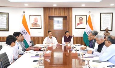 मुख्यमंत्री भजनलाल शर्मा का नई दिल्ली दौरा, केन्द्रीय शिक्षा मंत्री प्रल्हाद जोशी और केन्द्रीय जल शक्ति मंत्री सी आर पाटिल से की मुलाकात
