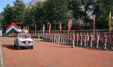 हिमालय की गोद में आरएसी-एमबीसी के 472 नव आरक्षियों की भव्य दीक्षांत परेड, एडीजी प्रशिक्षण राघवेंद्र सुहास ने ली सलामी