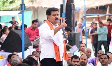 उप मुख्यमंत्री विजय शर्मा ने तीन गांवों में 1.55 करोड़ रुपए के गौरव पथ निर्माण का किया भूमिपूजन
