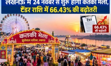 लखनऊ में 24 नवंबर से शुरू होगा कतकी मेला, टेंडर राशि में 66.43% की बढ़ोतरी