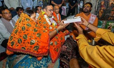 मुख्यमंत्री भजनलाल शर्मा ने डिग्गी कल्याणजी मंदिर में किए दर्शन