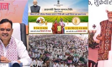 प्रधानमंत्री ने बनासकांठा से देशभर के 9.34 करोड़ से अधिक किसानों को दी 18 हजार 690 करोड़ रुपये की पीएम सम्मान निधि