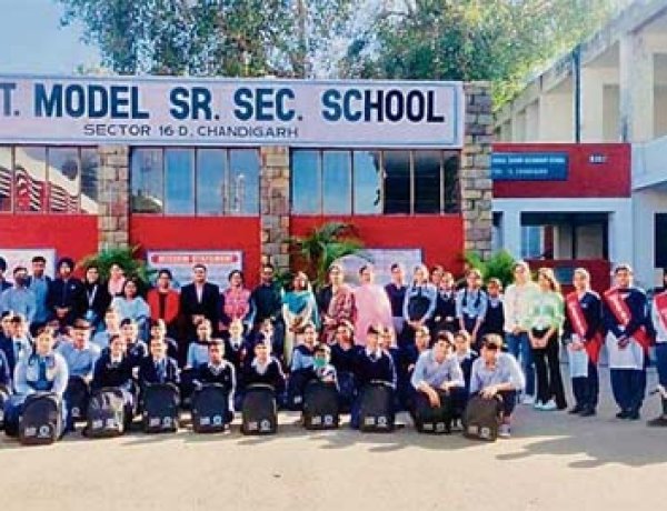 चंडीगढ़ का मॉडल सीनियर सेकेंडरी स्कूल देश में नंबर वन, 22 राज्यों के  4500 स्कूलों पर स्टडी