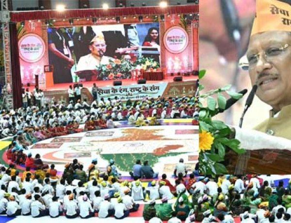 प्रधानमंत्री नरेंद्र मोदी के सार्वजनिक जीवन के 25 वर्ष सेवा, सुशासन और जनकल्याण को समर्पित : मुख्यमंत्री विष्णु देव साय