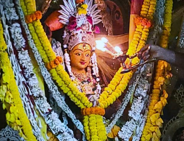 ମା’ ବଗଳାମୁଖୀଙ୍କ ପୀଠରେ ଶାରଦୀୟ ପୂଜା