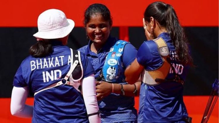 एशियन गेम्स 2026 में अंकिता भगत, कुमकुम अनिल मोहोद और कीर्ति ने महिला टीम स्पर्धा में भारत को दिलाया पहला स्वर्ण