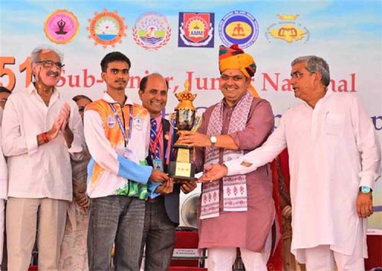 खेलों के बेहतर बुनियादी ढांचे, युवा प्रतिभाओं को अवसर  उपलब्ध कराने के लिए प्रतिबद्ध राज्य सरकार: मुख्यमंत्री भजनलाल शर्मा 