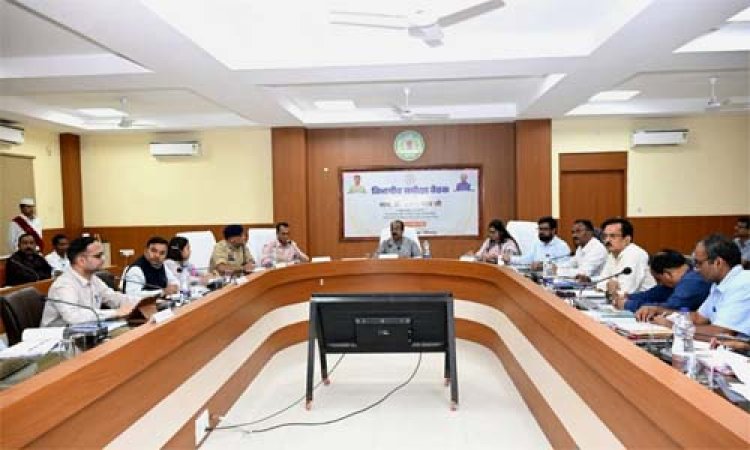 उप मुख्यमंत्री अरुण साव ने की विकास कार्यों की प्रगति और योजनाओं के क्रियान्वयन की समीक्षा