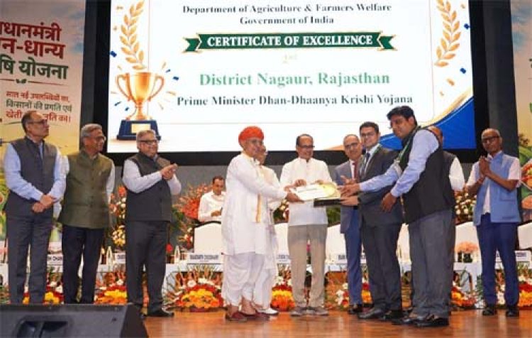 मुख्यमंत्री भजनलाल शर्मा के नेतृत्व में कृषि विकास की नई उड़ान