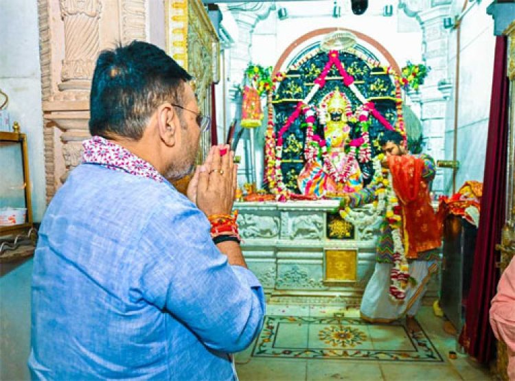 मुख्यमंत्री का बांसवाड़ा दौरा: मुख्यमंत्री भजनलाल शर्मा ने किए मां त्रिपुरा सुंदरी के दर्शन