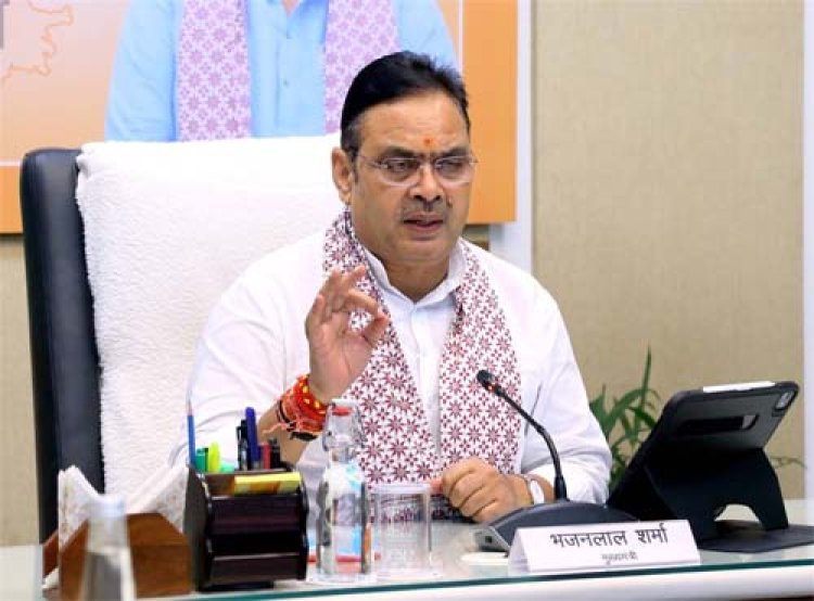 मुख्यमंत्री भजनलाल शर्मा का भ्रष्टाचार पर प्रहार