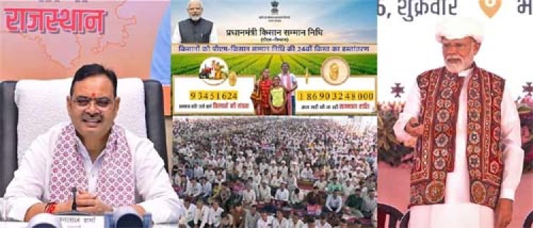 प्रधानमंत्री ने बनासकांठा से देशभर के 9.34 करोड़ से अधिक किसानों को दी 18 हजार 690 करोड़ रुपये की पीएम सम्मान निधि
